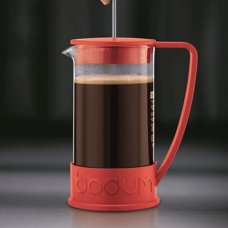 Brazil 8 cup coffee maker, 1 litre, Red
