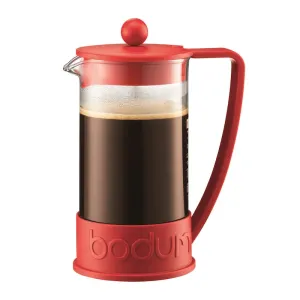 Brazil 8 cup coffee maker, 1 litre, Red TV cabinet, media console