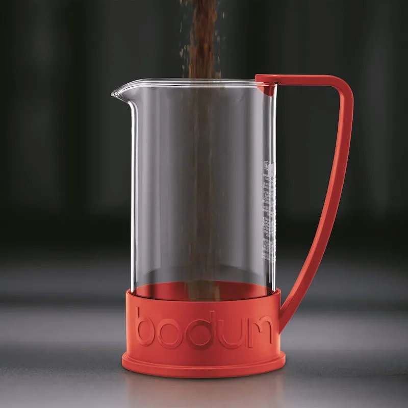 Brazil 8 cup coffee maker, 1 litre, Red