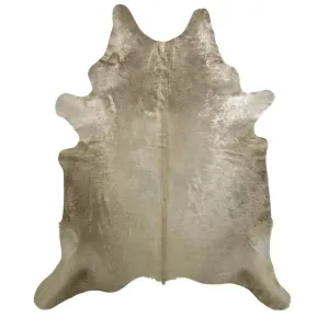 Brazilian Champagne Ivory Cowhide Rug wall decor, home accessories