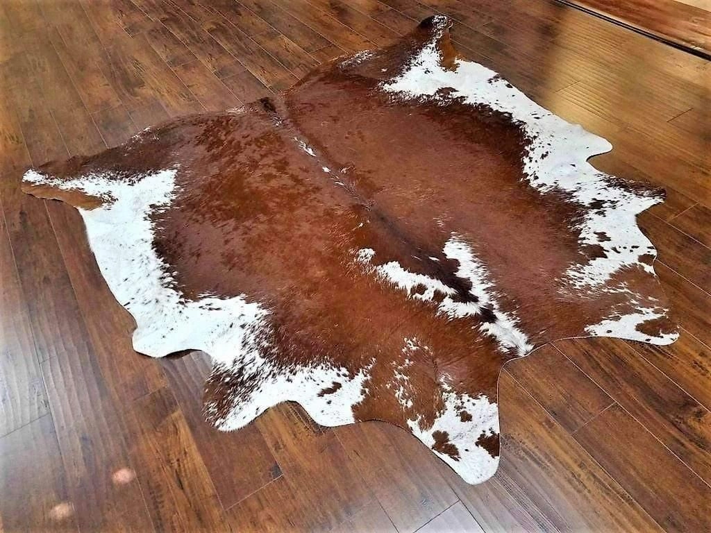 Brazilian Hereford Cowhide Rug