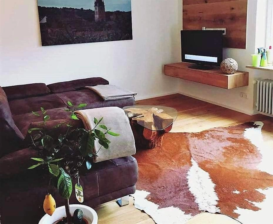 Brazilian Hereford Cowhide Rug