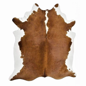 Brazilian Hereford Cowhide Rug sectional couch, U-shape sofa