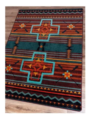 Brazos Arrows OKA Rugs - 2 Colors folding guest bed, rollaway bed
