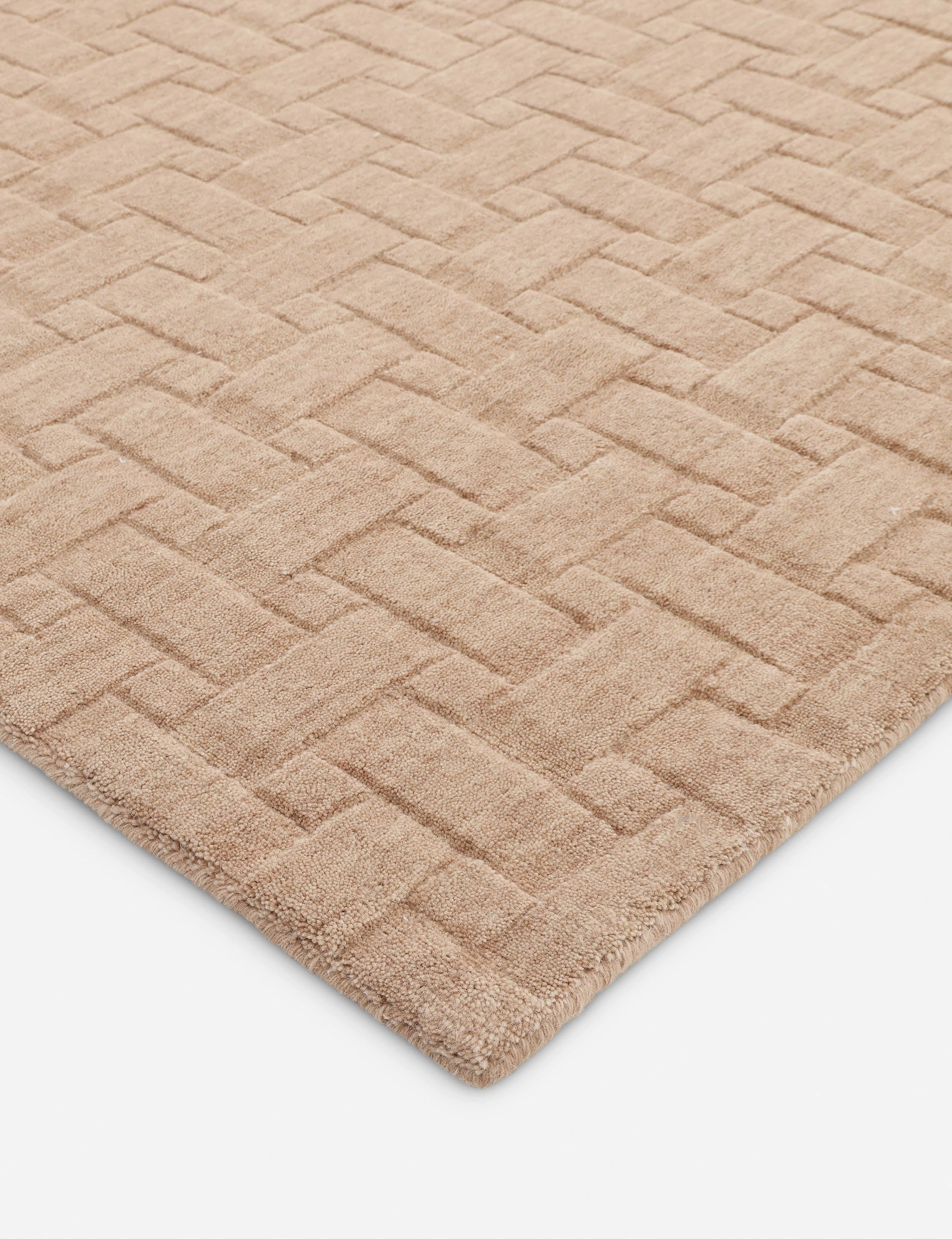 Brena Hand-Loomed Wool-Blend Rug