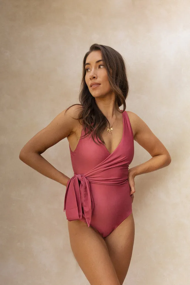 Brigitte Reversible Wrapsuit