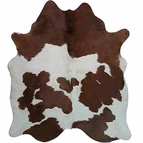 Brown White Special Cowhide Rug sectional couch, U-shape sofa