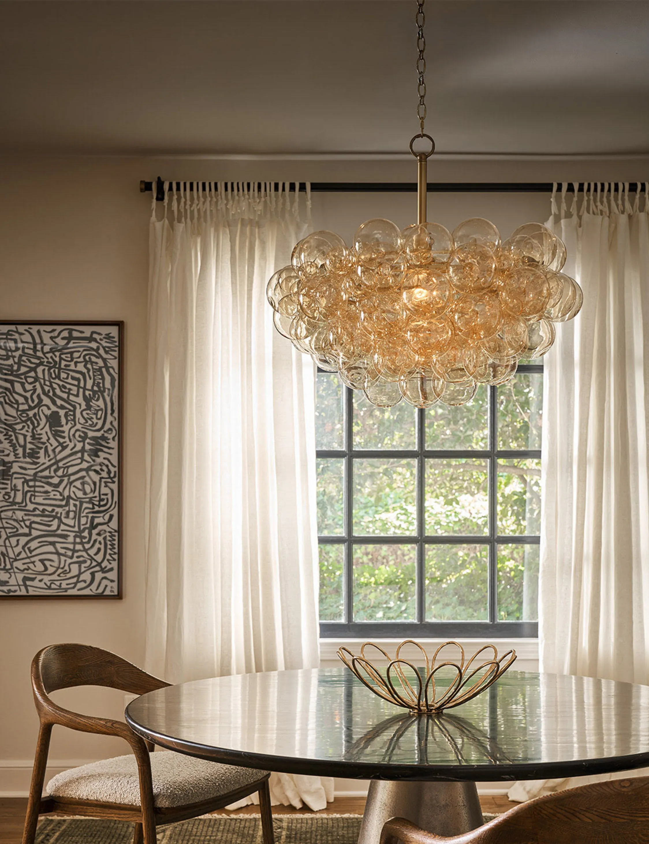 Bubbles Chandelier by Regina Andrew
