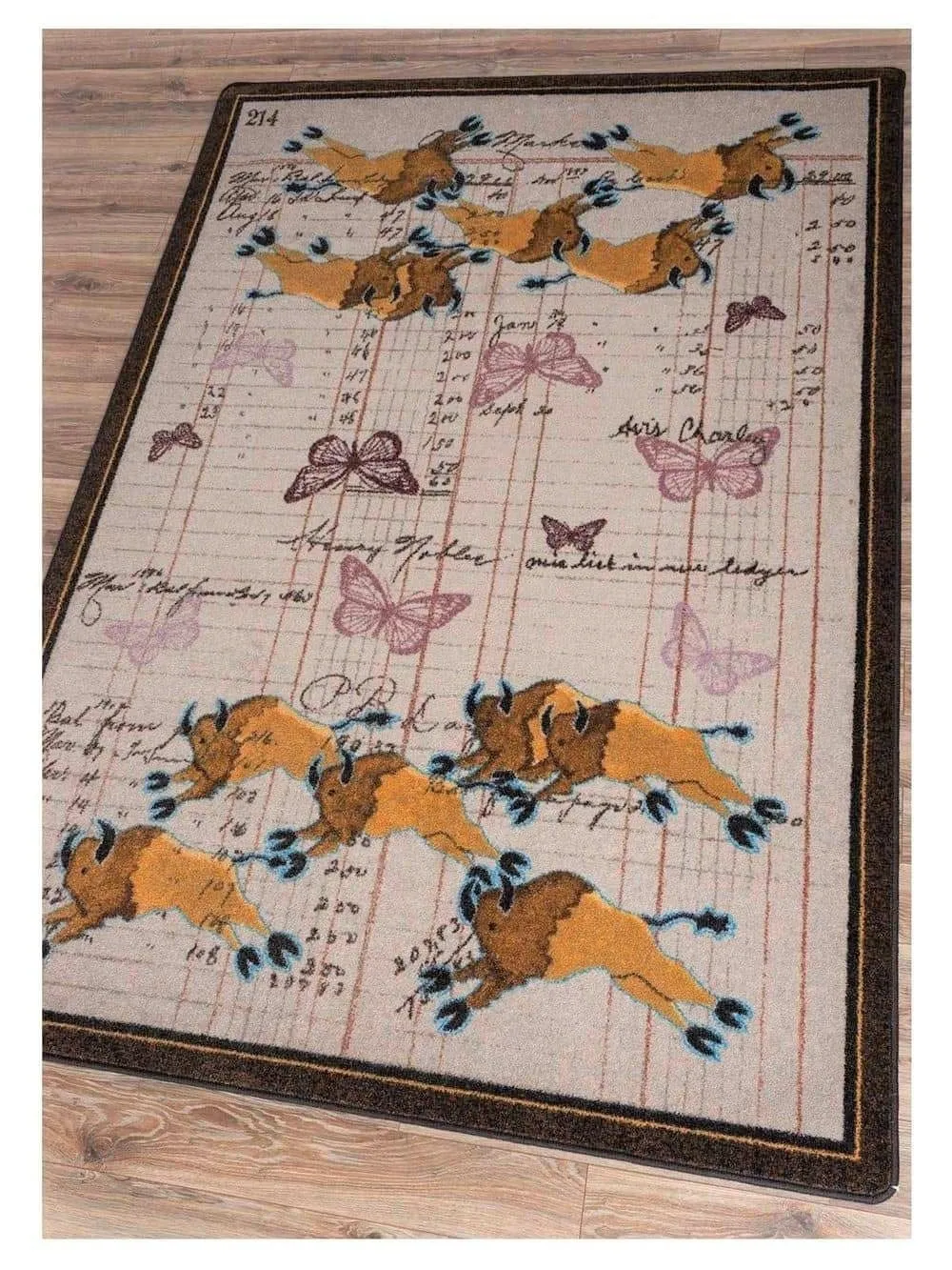 Buffalo Run Rugs by Avis Charley serving tray, cheese board
