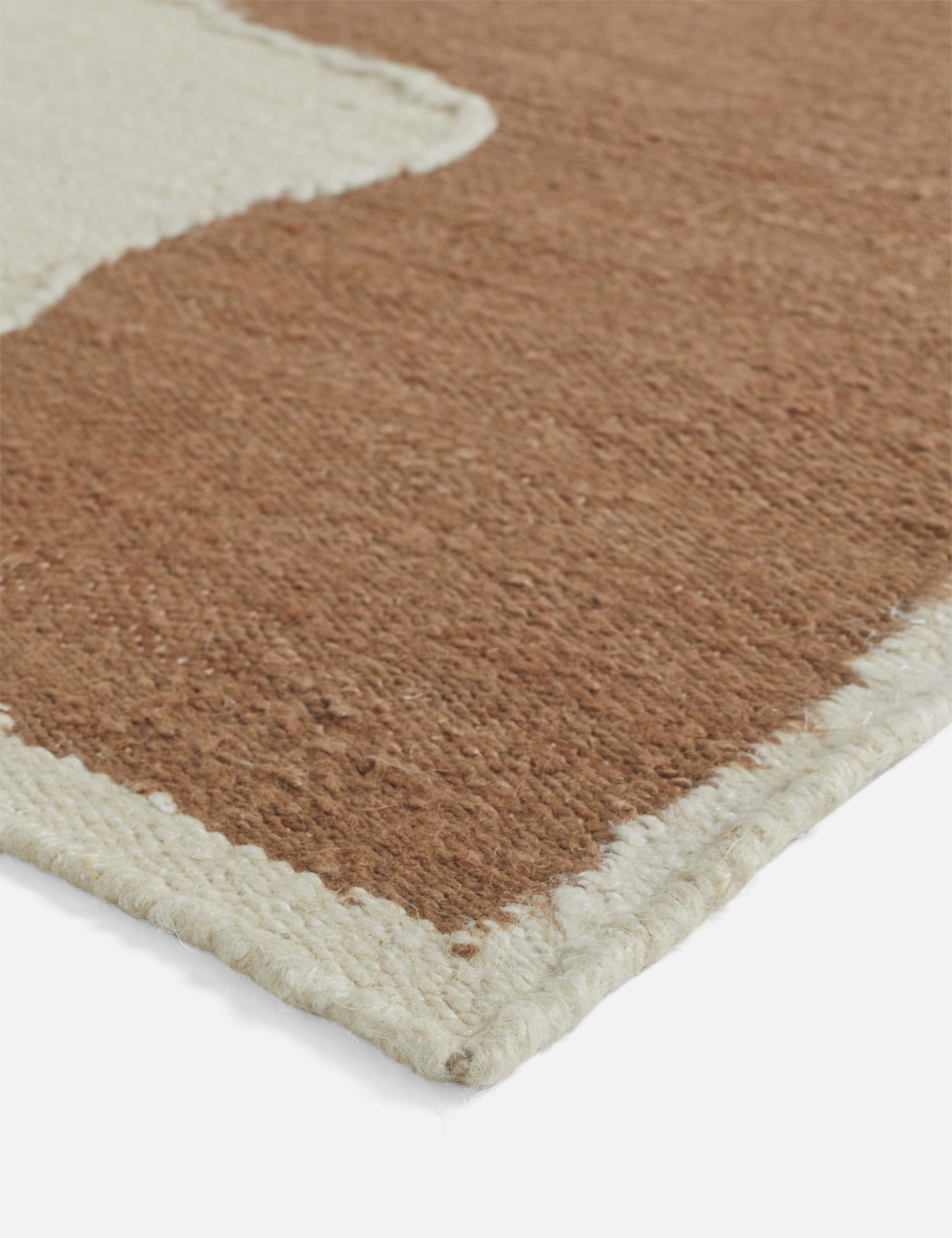 Butte Flatweave Linen Rug by lan Byrd