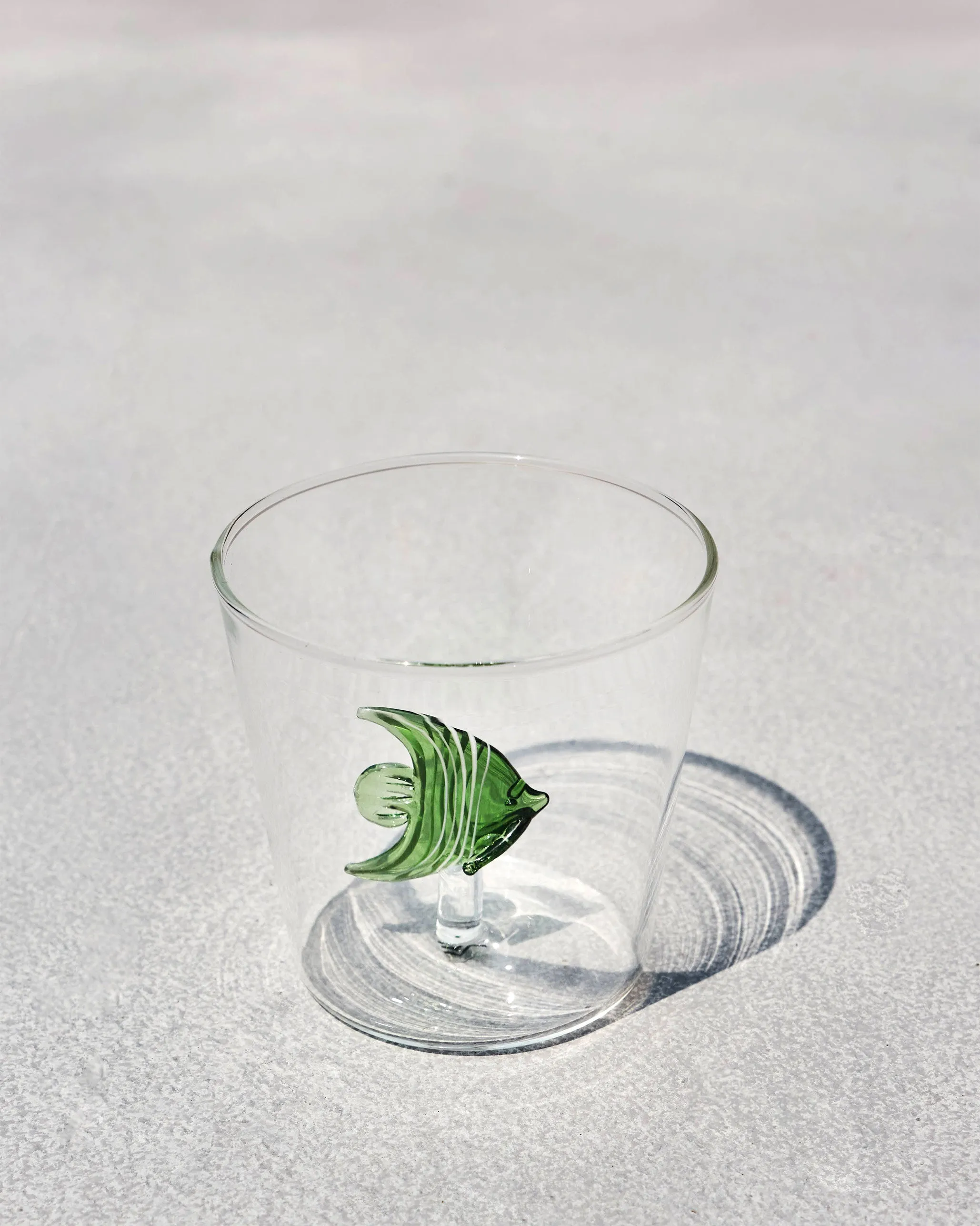 Butterfly Fish Glass