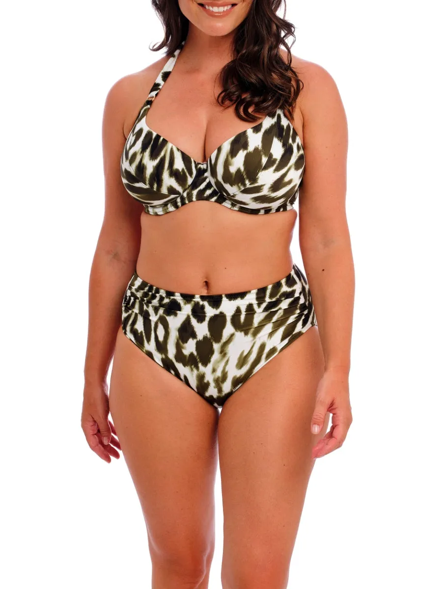 Cabo Verde Halter Bikini Top - Cactus