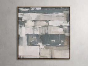 Calm Layers I Framed Print