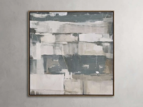 Calm Layers I Framed Print