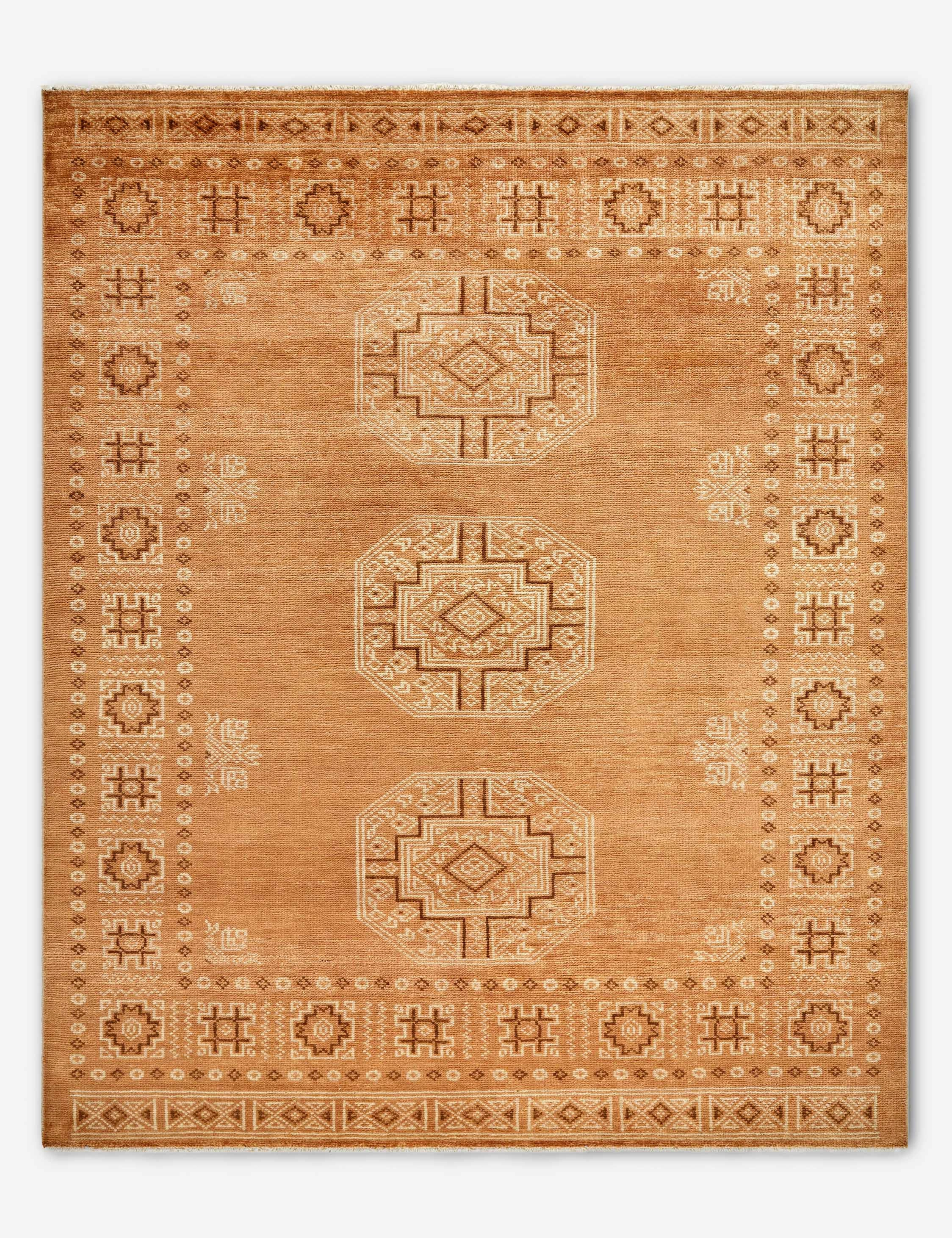 Calvez Hand-Knotted Wool Rug