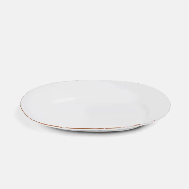 Campagna Platter, White, 41cm x 28cm TV cabinet, media console