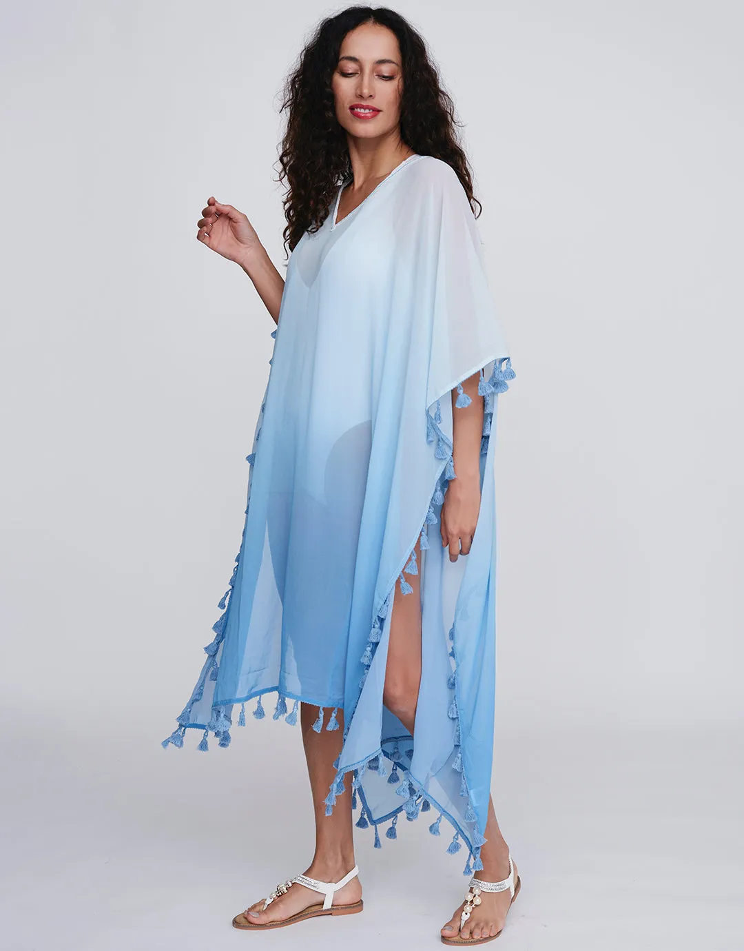 Cannes Kaftan - Blue