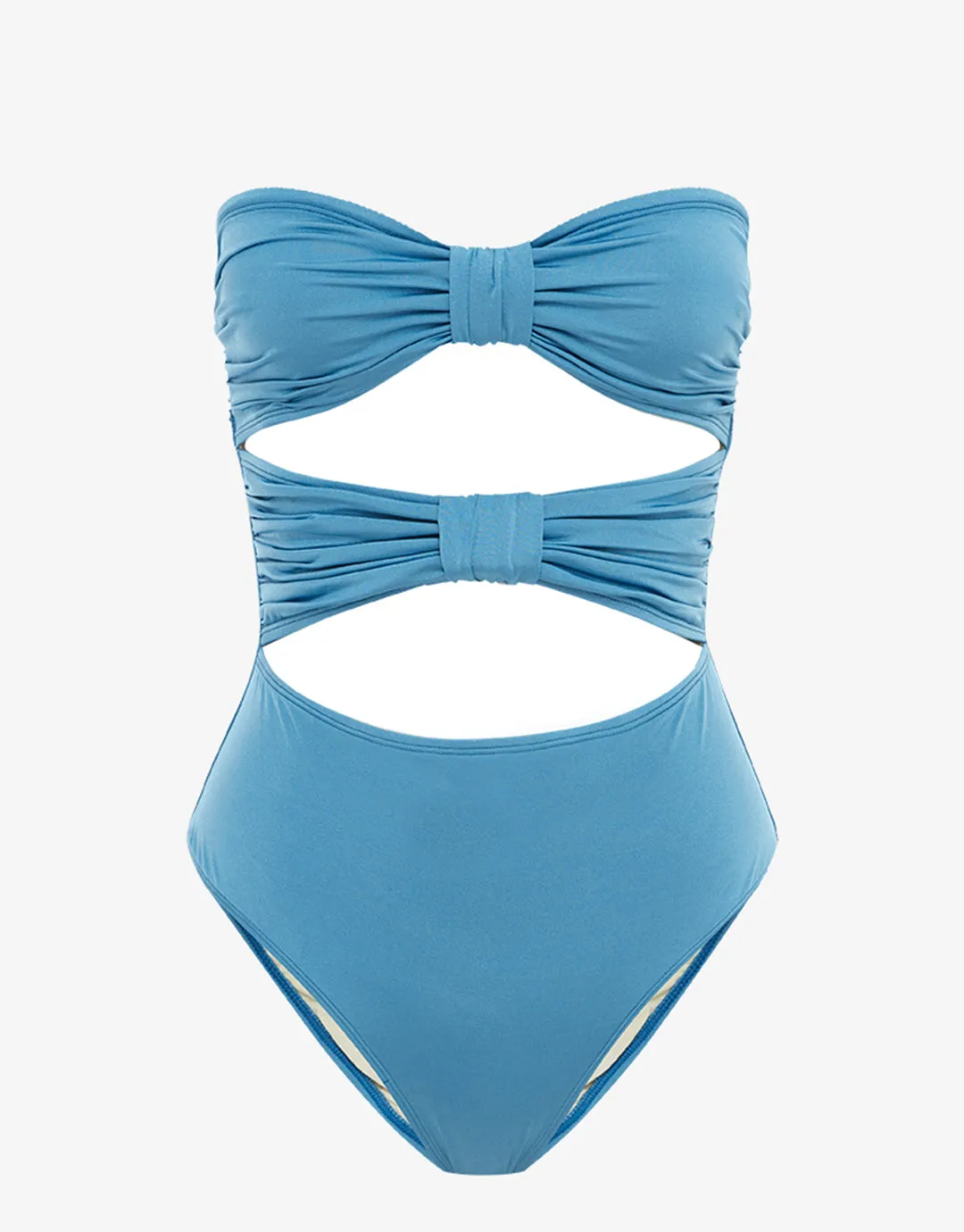 Capri Ruched Holiday One Piece Swimsuit