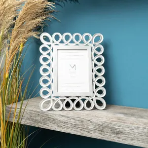Captivate Memories in 5x7" Silver Spiral Photo Frame kitchen essentials, utensils set