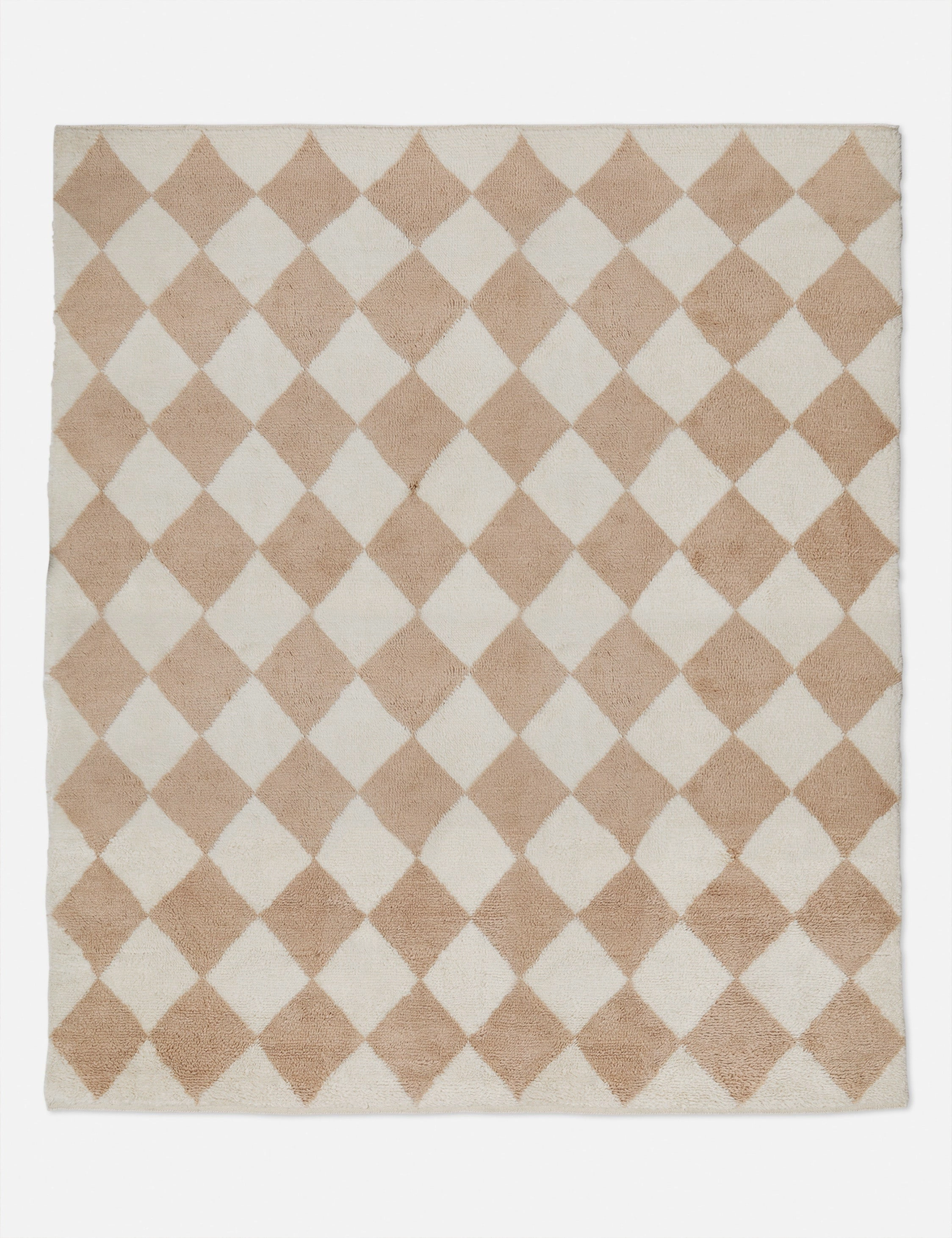 Cariad Hand-Knotted Wool Moroccan Shag Rug