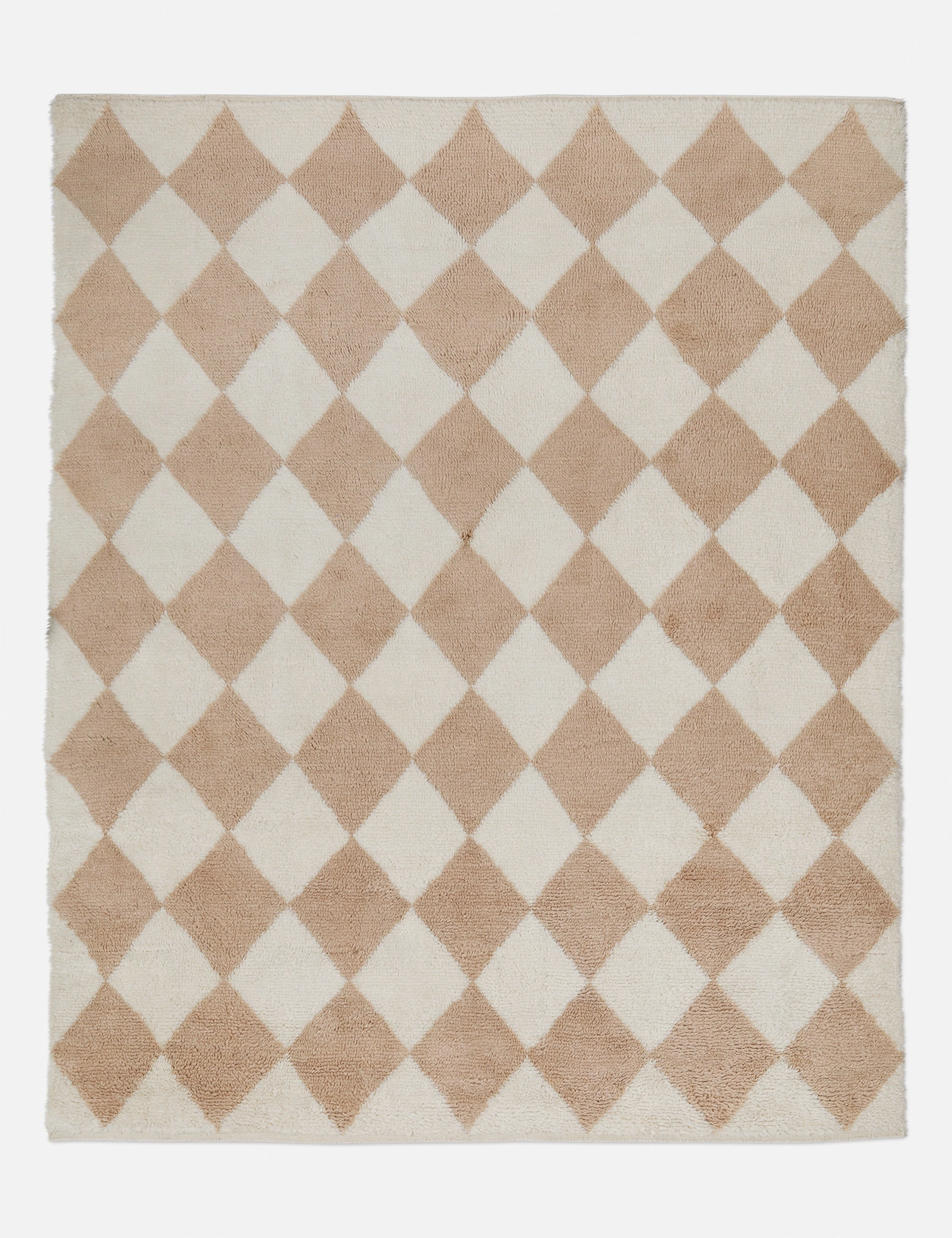 Cariad Hand-Knotted Wool Moroccan Shag Rug