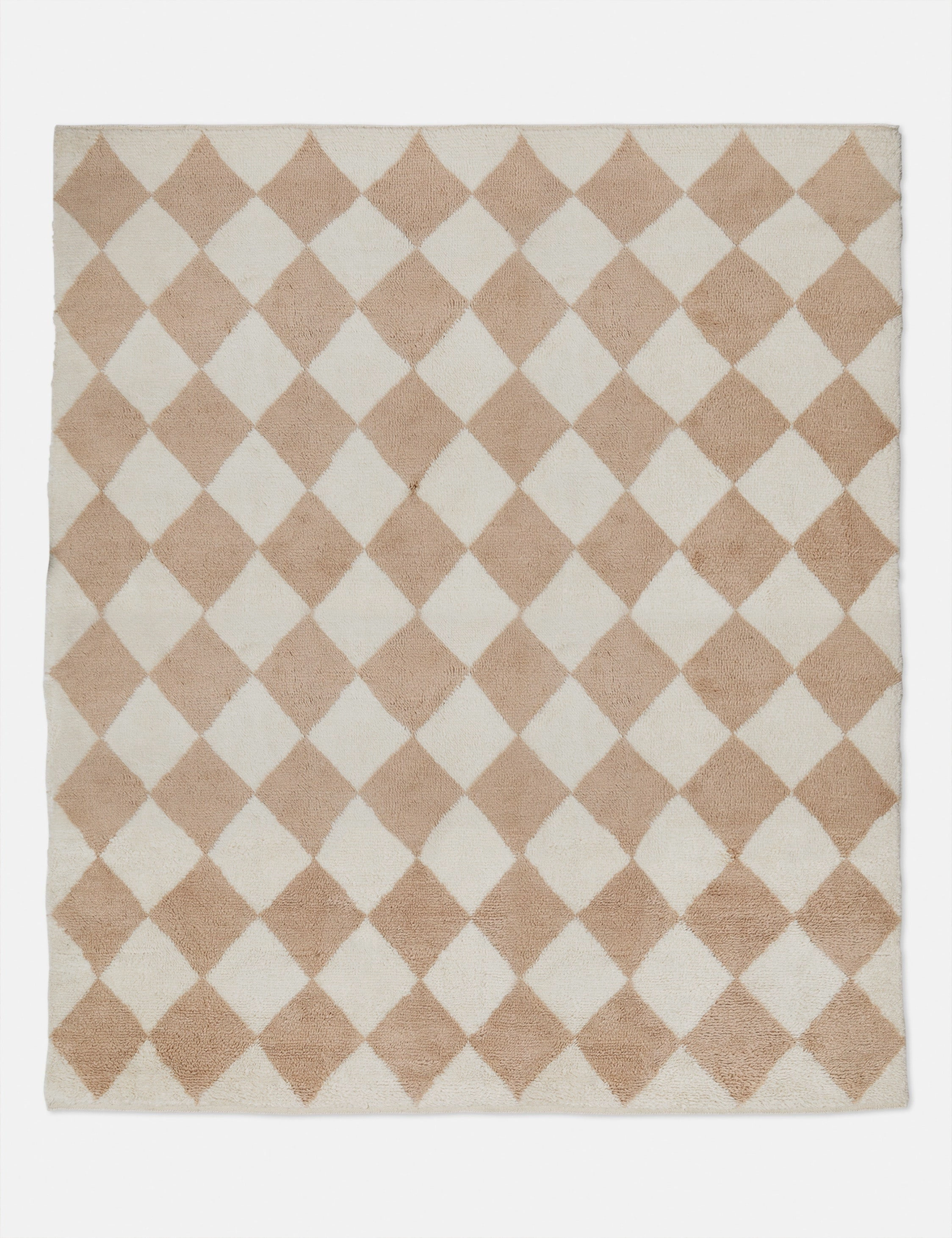 Cariad Hand-Knotted Wool Moroccan Shag Rug