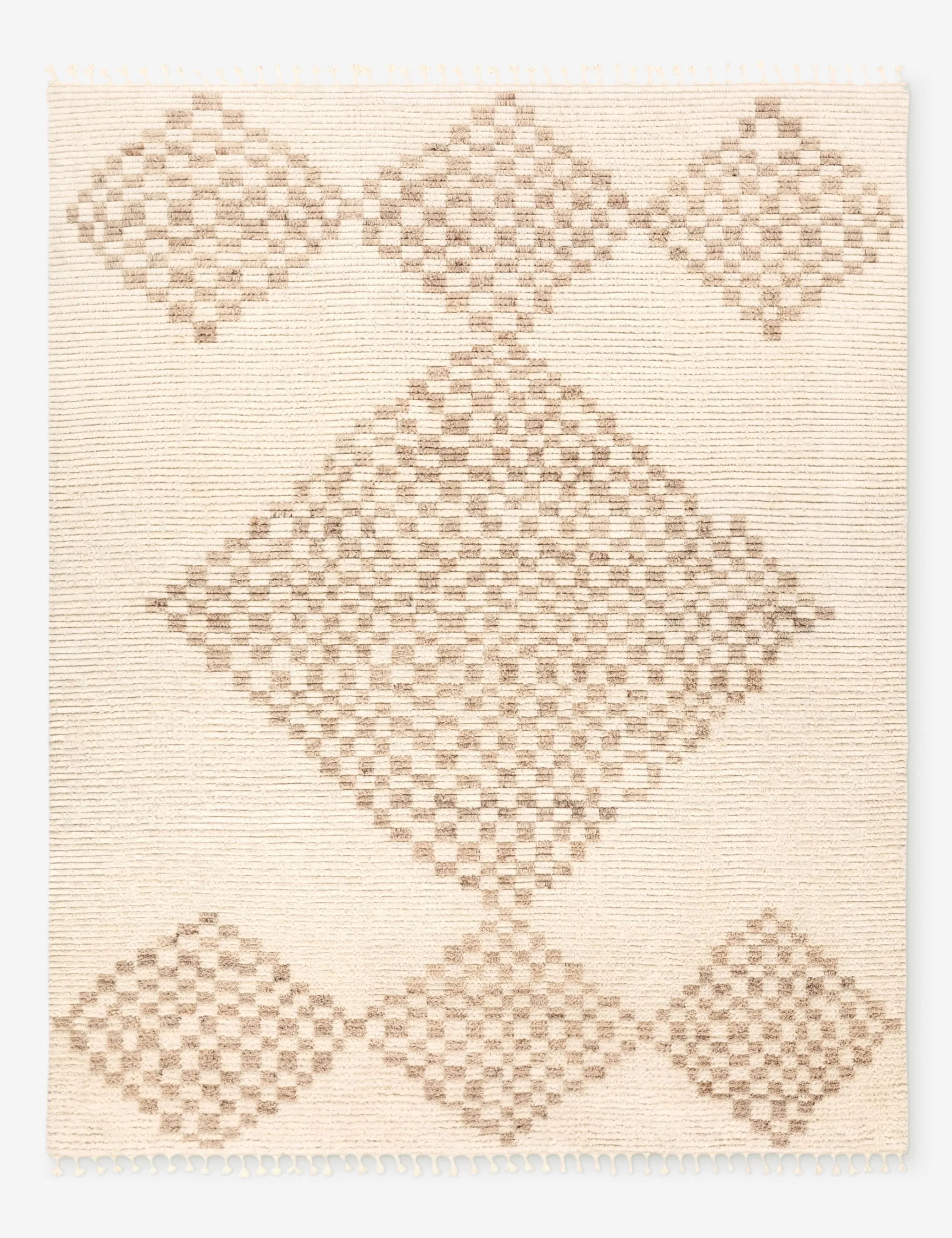 Carita Hand-Knotted Wool Moroccan-Style Rug