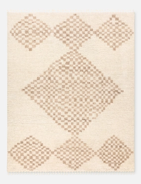 Carita Hand-Knotted Wool Moroccan-Style Rug