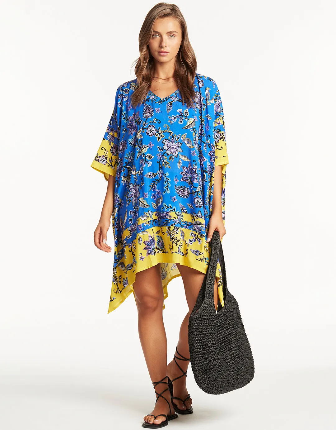 Carnivale Kaftan - Cobalt