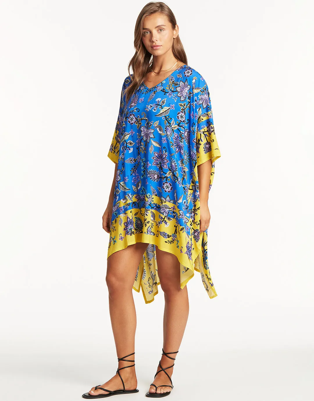 Carnivale Kaftan - Cobalt