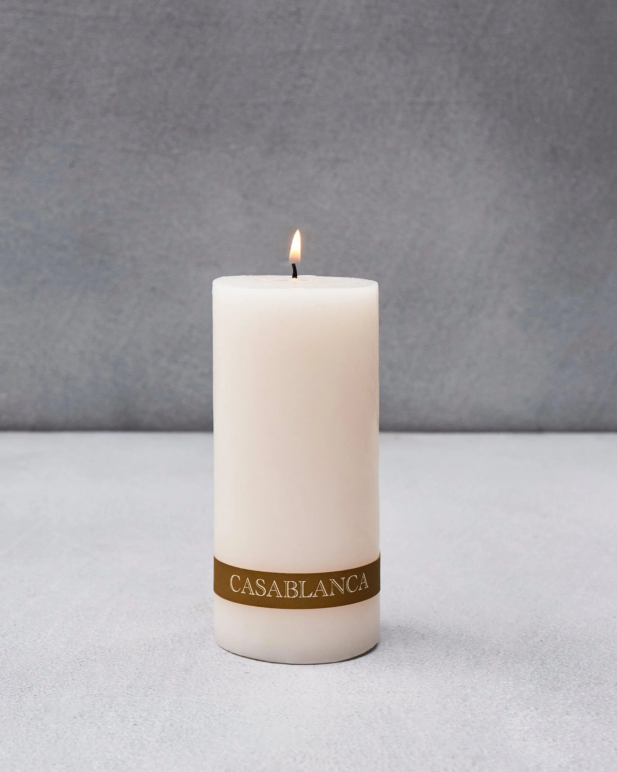 Casablanca Pillar Candle barware set, cocktail shaker