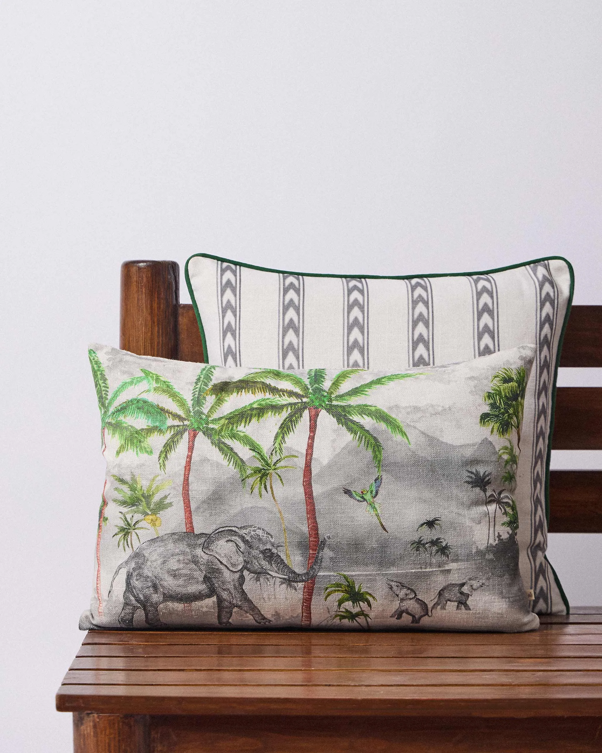 Ceylon Ele Lumbar Cushion Cover accent chair, modern chair
