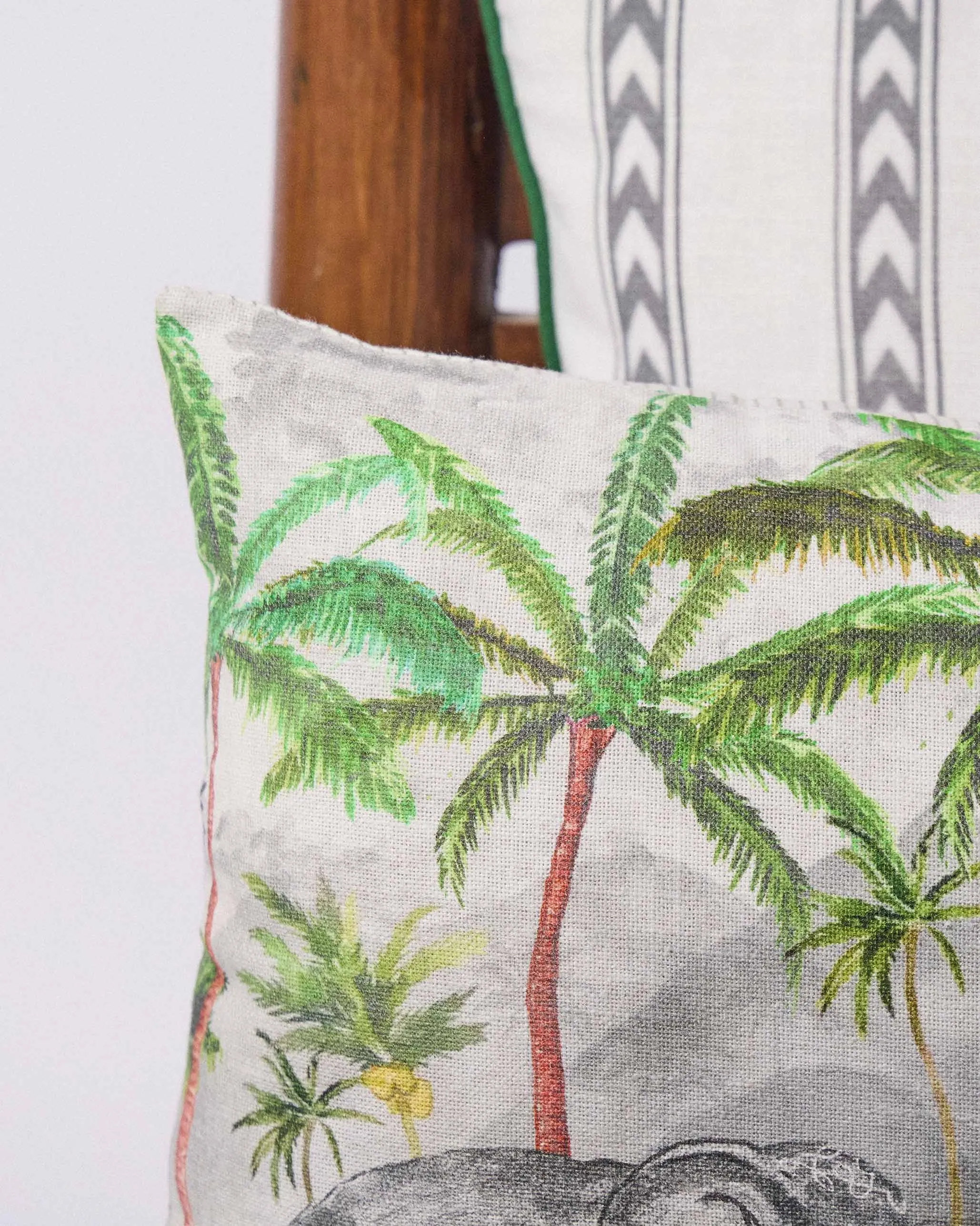Ceylon Ele Lumbar Cushion Cover