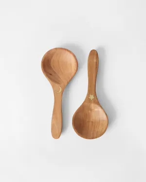 Chand Sitara Serving Spoon - Set of 2 chef knife, kitchen knife