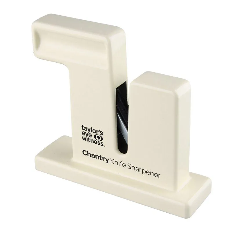 Chantry Knife Sharpener, Ivory TV cabinet, media console