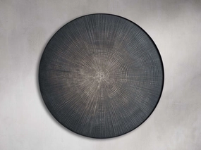 Charcoal Radial Panel