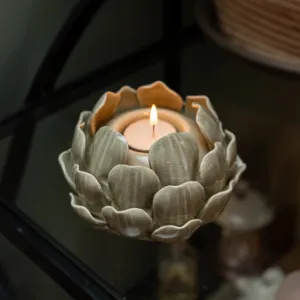 Charming Green Artichoke Candleholder kitchen essentials, utensils set