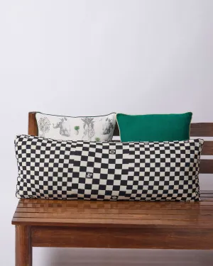 Checkered Cushion Cover accent chair, modern chair