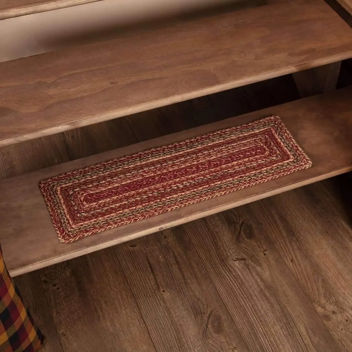Cider Mill Jute Stair Tread cabinet dresser, storage shelf
