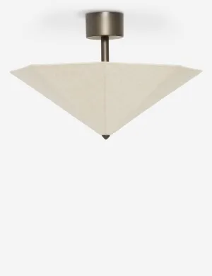 Claude Flush Mount Light by DISC Interiors