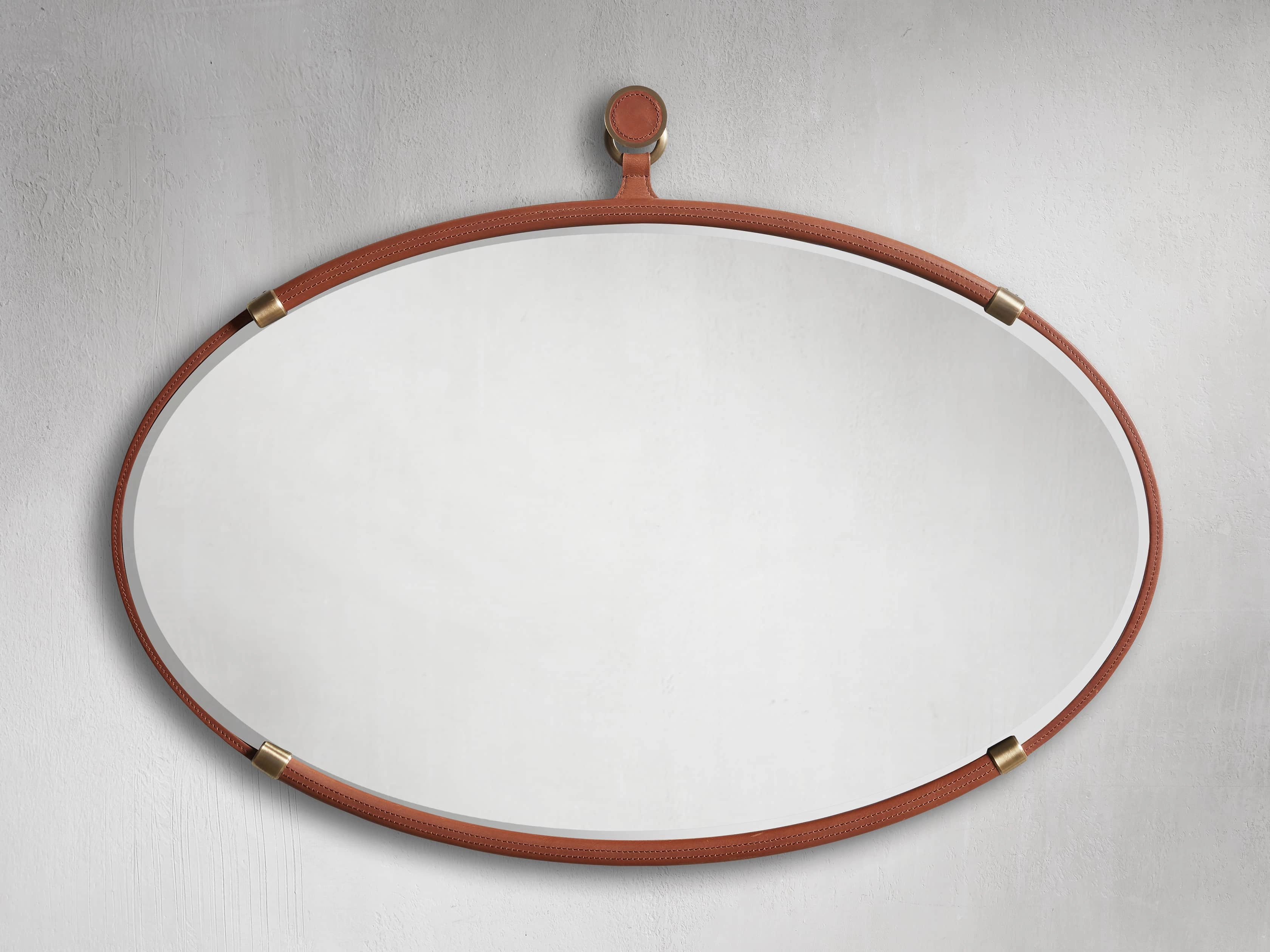 Clement Horizontal Oval Wall Mirror