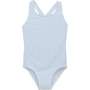 Color Kids Swimsuit Cerulean