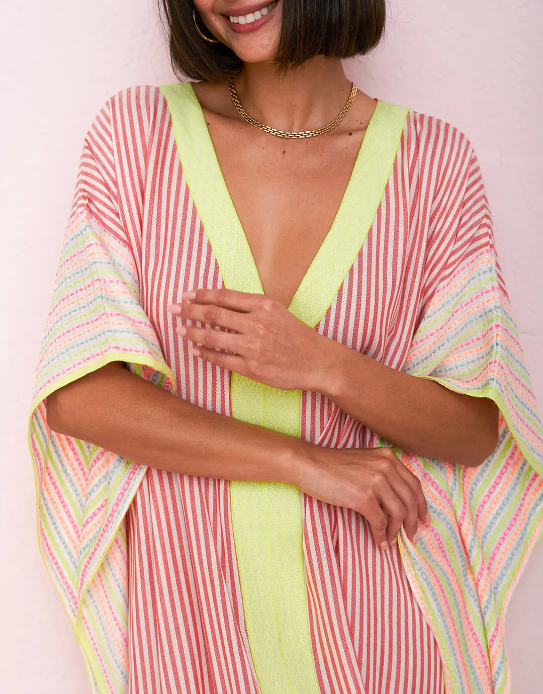 Contrast Stripe Thobe