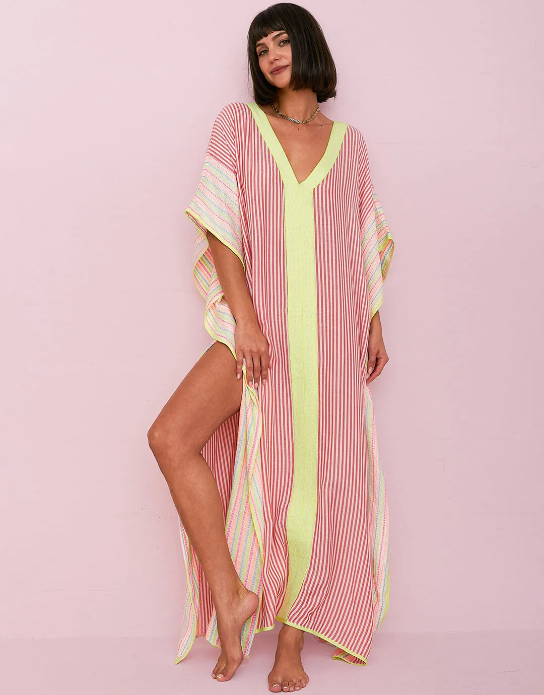 Contrast Stripe Thobe