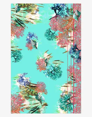 Coral Paradise Pareo - White Reef