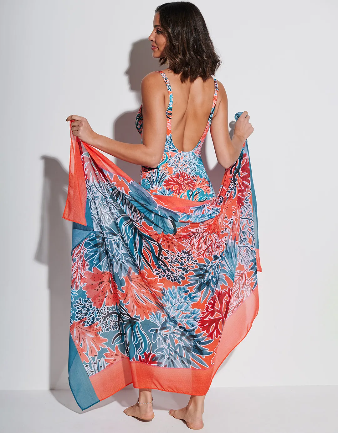 Coral Sarong
