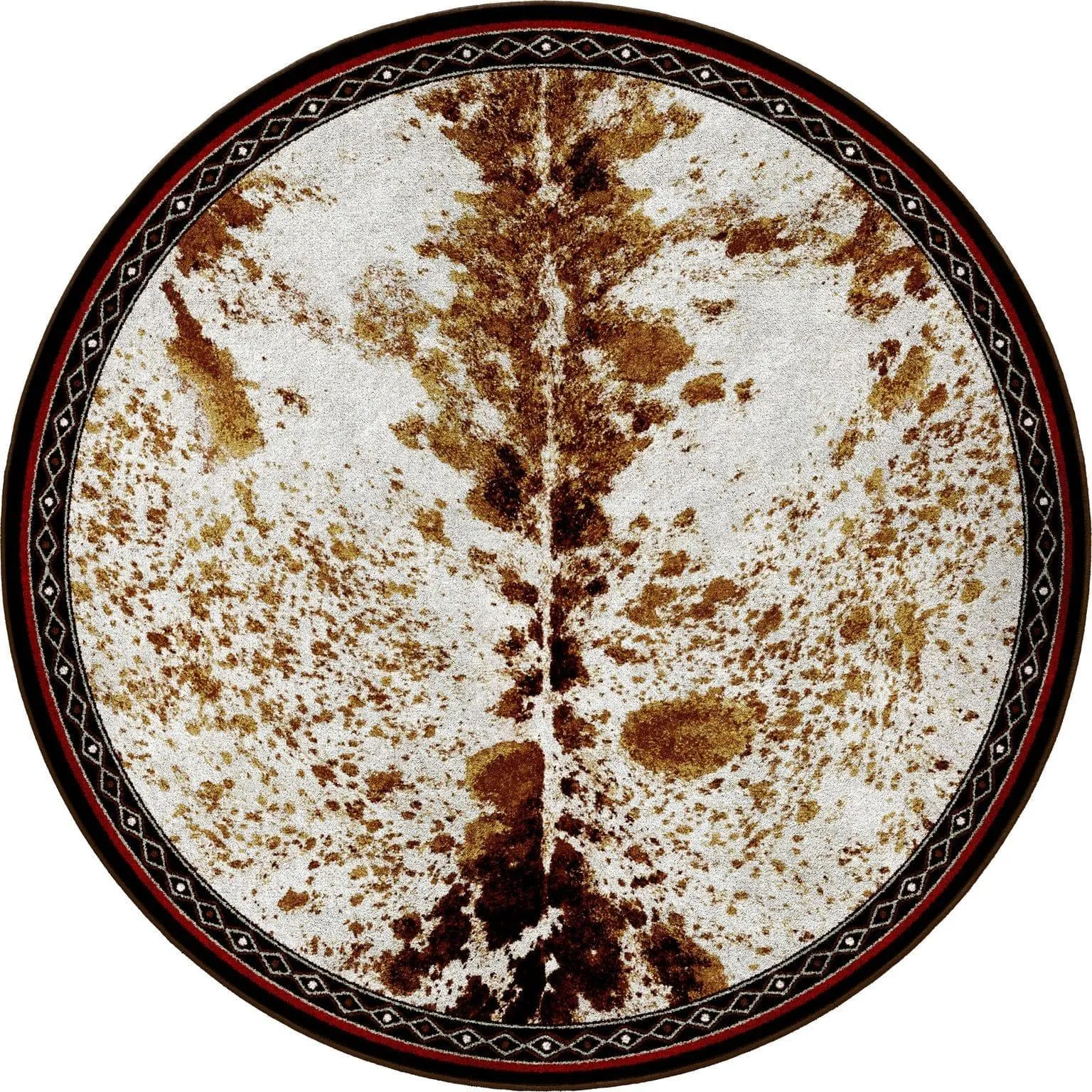 Cowhide Spotted Vaquero Western Rugs