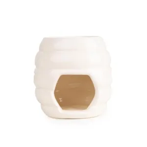 Cream Ceramic Beehive Oil Burner kitchen essentials, utensils set