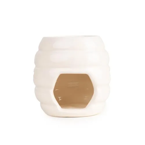 Cream Ceramic Beehive Oil Burner kitchen essentials, utensils set