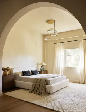 Currents Hand-Knotted Wool Rug by lan Byrd